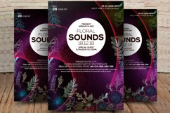 Floral Sounds Flyer Product Image 1