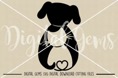 Cat and Dog lover SVG / PNG / EPS / DXF files Product Image 2