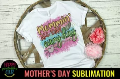 Mommin All Day Mom Sublimation I Mothers Day Sublimation Product Image 1