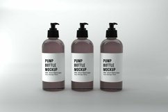 Pump Three Bottle Mockup Product Image 1