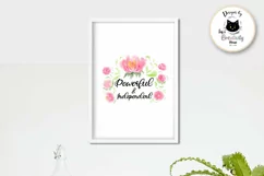 Mothers Day Sublimation Design | Floral PNG Design Product Image 3