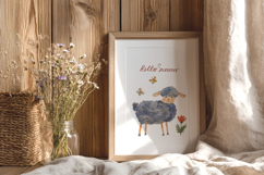 Country Cottage Charm Watercolor Clipart Collection Product Image 10