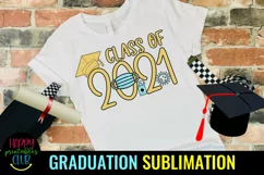 Pandemic Class of 2021 Graduation Sublimation- Graduation Product Image 4