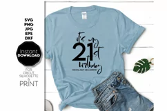 21 Birthday Gift SVG, Birthday Shirt SVG, Birthday Gift SVG Product Image 5