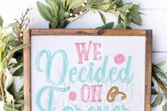 We Decided on Forever Wedding printable sublimation design Product Image 2