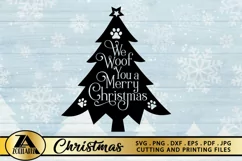 Christmas SVG PNG EPS DXF Christmas Quote SVG Christmas Tree Product Image 3