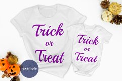T-shirt & baby bodysuit mockup, Halloween PSD mockup Product Image 2