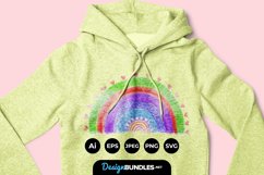 Watercolour Rainbow Clipart Product Image 1