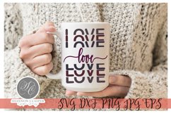 Fun Stacked Layered Love Design Product Image 2