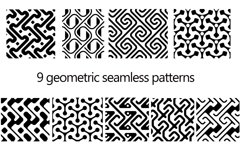 Golden Luxury Geometric Patterns Product Image 2