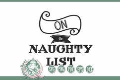 SVG | On The Naughty List Product Image 2