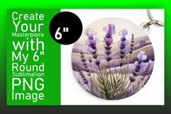 Whimsical Circle Design for Sublimation , Flowers Product Image 1