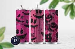 Neon Pink Smiley Face Digital Paper |Street graffiti Pattern Product Image 2