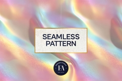 Holographic Pastel Digital Paper, Iridescent Texture Product Image 3