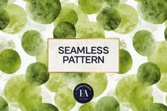 Matcha Green Tea Pattern, Matcha Aesthetic Digital Paper Product Image 3