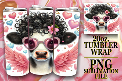 Joyful Adventures 20oz tumbler wrap, Valentines Product Image 1