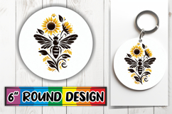 Cozy Circle Designs for Cars, Flower Animals Product Image 1