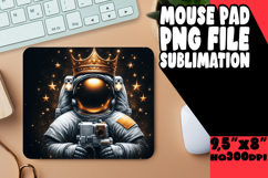 TIMELESS MOUSE PAD PNG STYLE, Astronaut Product Image 1
