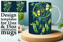 Enchanting Dreamy Butterfly Delight Mug - 15oz/11oz Product Image 1