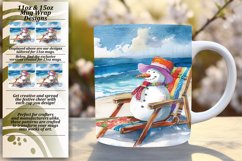 Christmas Coastline Creations: Beachy Sublimation Product Image 1