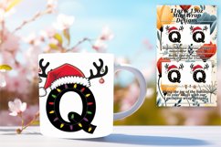 Chic 11oz Png Mug Wrap Template , Christmas Product Image 1