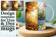 Picturesque Landscapes for Mug Wrap Sublimation Product Image 1