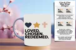 Stylish 15oz Mug Wrap Png Artwork , Religious Product Image 1