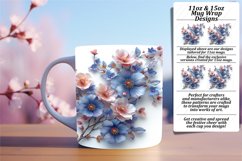 Elegant 3D Flower Mug Series Product Image 1