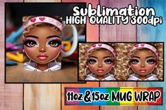 Gentle dreams 11oz 15oz sublimation wrap, Love Girl Product Image 1