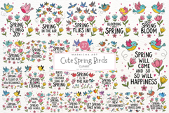 Spring Birds Clipart Product Image 1