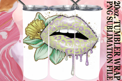 Sweet Memories 20oz tumbler wrap, Dripping Lips Product Image 1