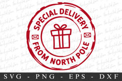 special Delivery Svg | Christmas svg Product Image 1