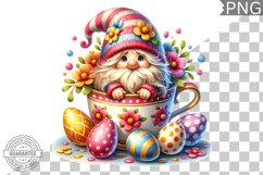 Easter Gnome Sublimation - Clipart PNG Design Product Image 1