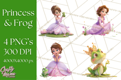 Amethyst Princess Fairy Tale Storybook PNG Clipart Product Image 1