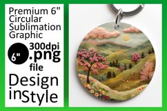 Captivating 3D Summer Landscape Wrap Product Image 1