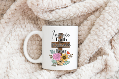Christian Quote Sublimation - Faith Saying | Exhale Fear Product Image 4