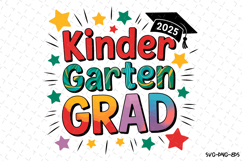 Kinder Garten Grad svg | Graduation Svg | Svg Files Product Image 1