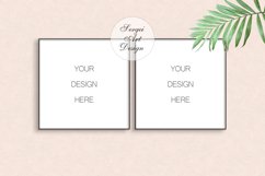 Square Poster Mockup, Product Mockup, Minimalist Mockup Product Image 1