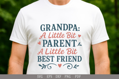 Funny SVG Grandpa Quote Design for T-Shirts and Gifts Product Image 5