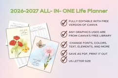 2027-2028 All in One Life Planner Product Image 10
