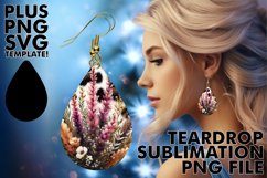 Luminous Teardrop EARRINGS Design, Leopard Prints Product Image 1