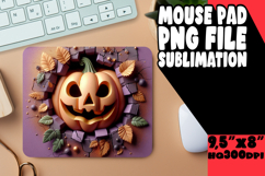 TIMELESS DESK PAD CLASSIC DESIGN, 3D Pumpkin Product Image 1