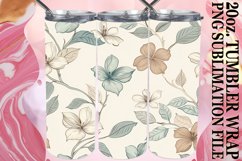 Radiant Petal Parade Tumbler, Whimsical Magic Product Image 1