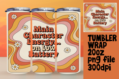 EYE-CATCHING 20oz Sublimation Tumbler , Girl Quote Product Image 1