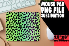Stylish Leopard Print Glitter Mouse Pad Design PNG Product Image 1