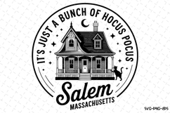 Salem Massachusetts Svg | Halloween Svg | Svg Cut Files Product Image 1