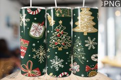 Christmas Tree Tumbler Wrap -High Quality 300 Dpi Product Image 1