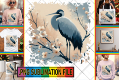 LUMINOUS Tote Bag Sublimation Ideas, Birds Product Image 1