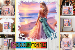 Stylish TSHIRT Designs PNG, Women Product Image 1