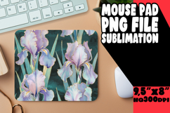 Joyful Mouse Pad Designs PNG, Flower Pattern Product Image 1